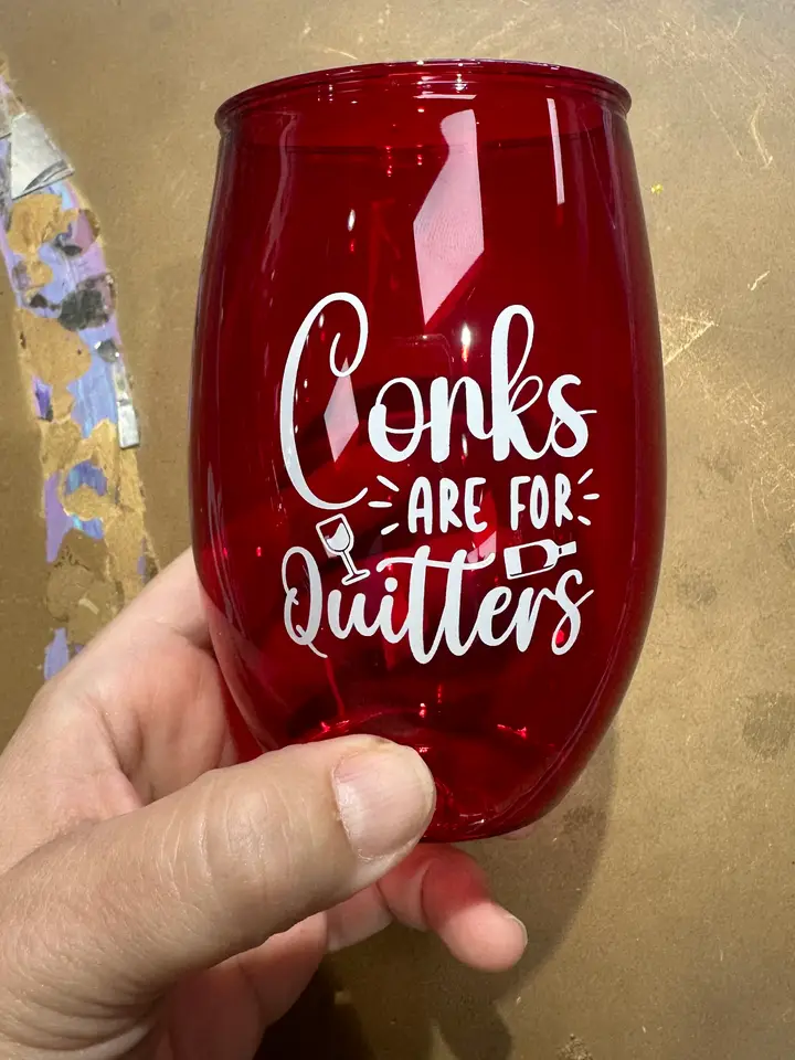 It's Wine O'Clock Wine Tumbler (Red)