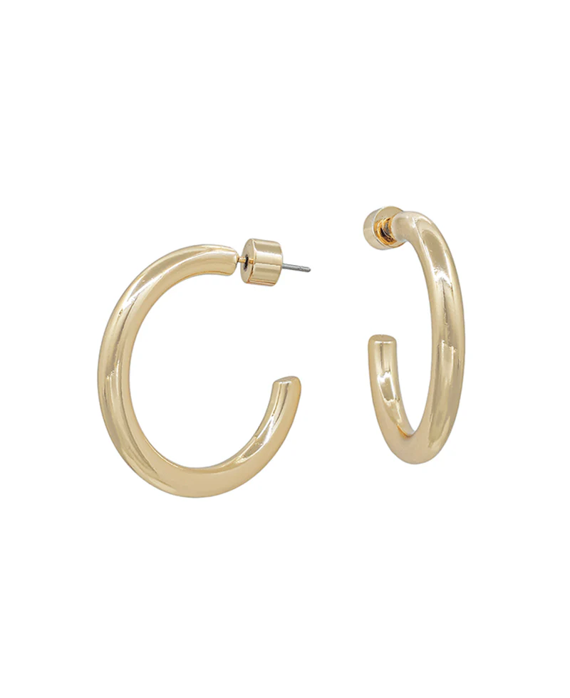 Samira Baby Gold Hoops - Delta Swanky Girl