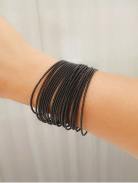 Wear Your Music Guitar String Bracelet (Black) - Delta Swanky Girl