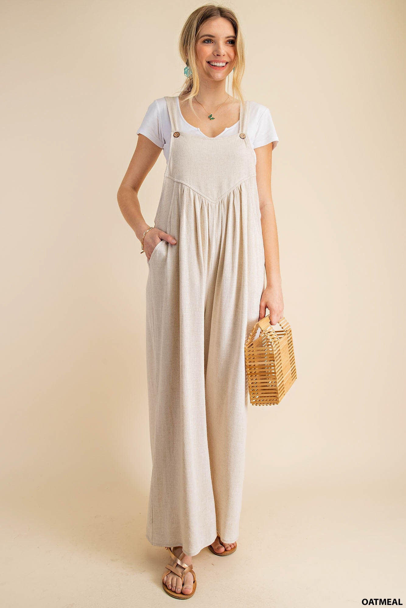 Something Like This Jumper (Oatmeal) - Delta Swanky Girl