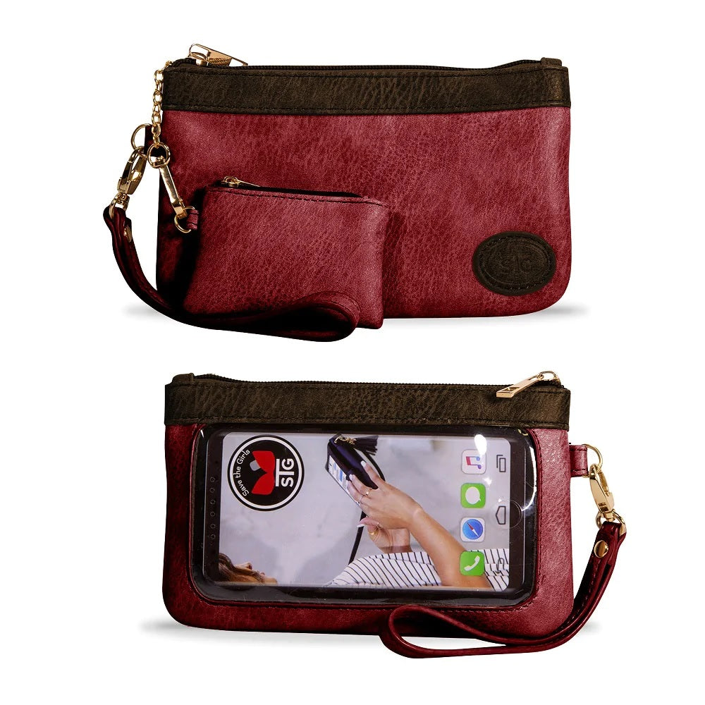 Catchy Clutch (Shady Rose) - Delta Swanky Girl