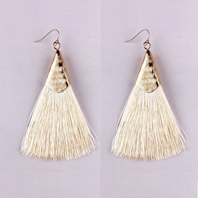 The Spirit Earring (White) - Delta Swanky Girl