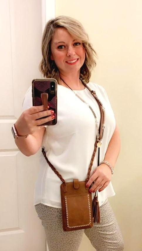 Everyday Girl Crossbody (Pecan Brown) - Delta Swanky Girl