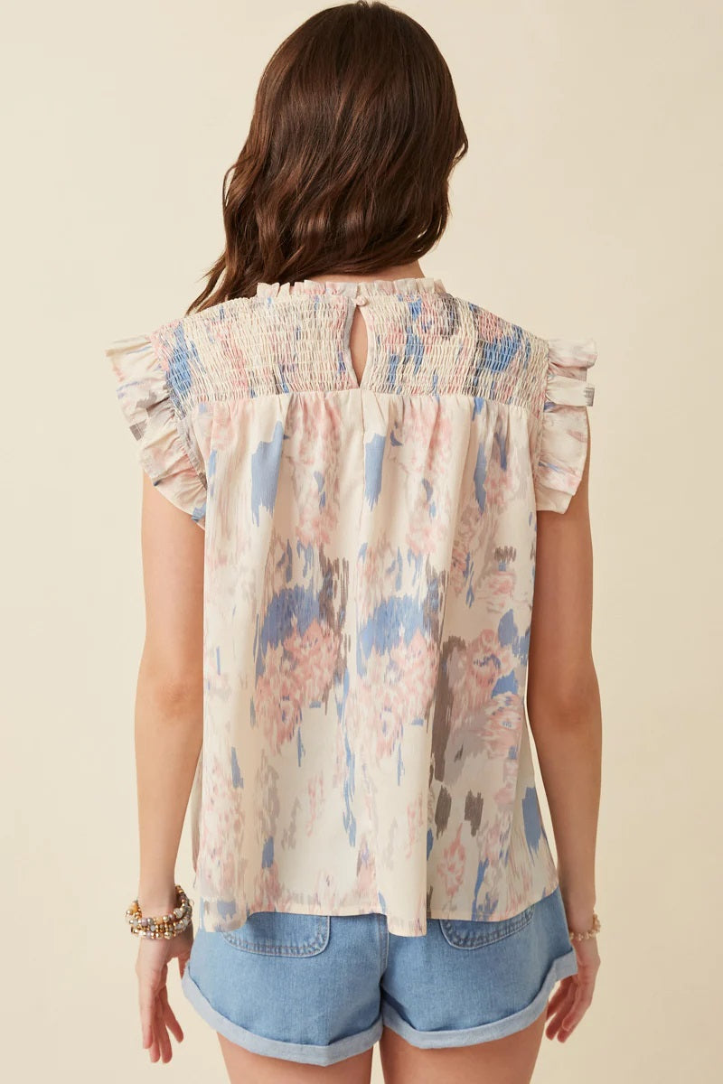 The Peyton Top (Ivory) - Delta Swanky Girl