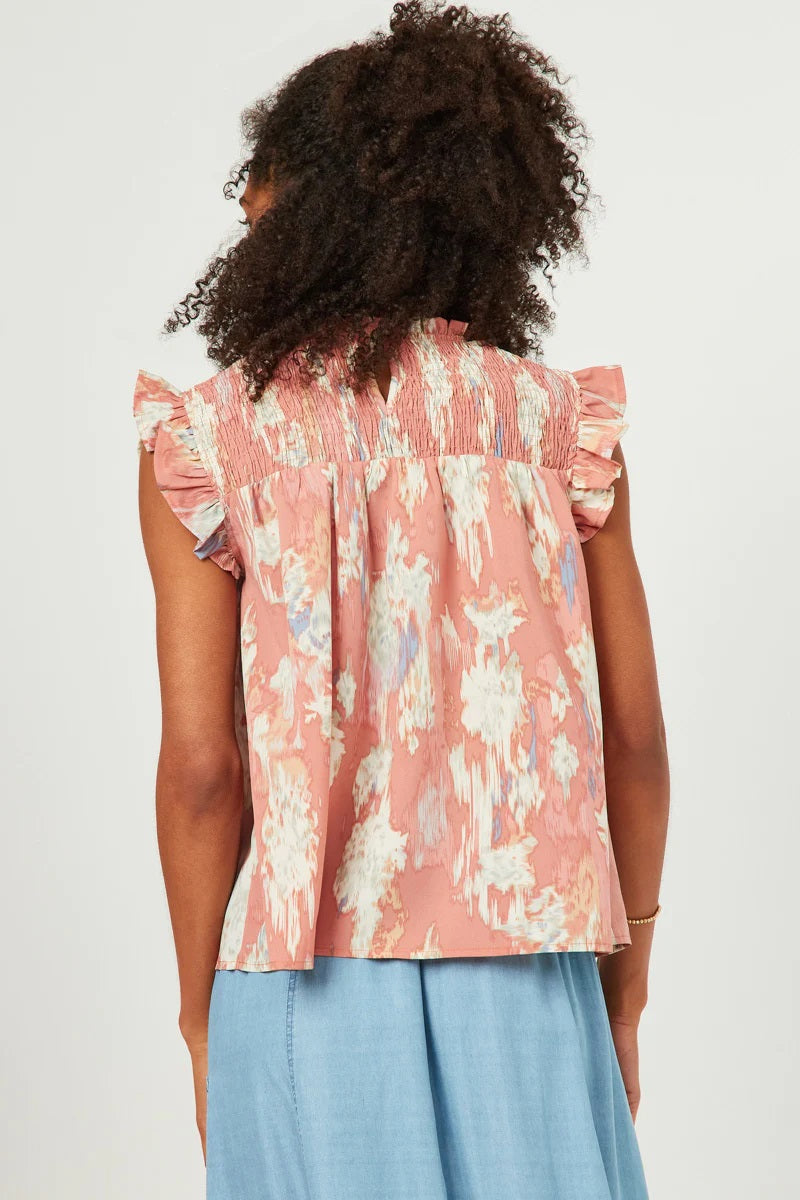 The Peyton Top (Pink) - Delta Swanky Girl