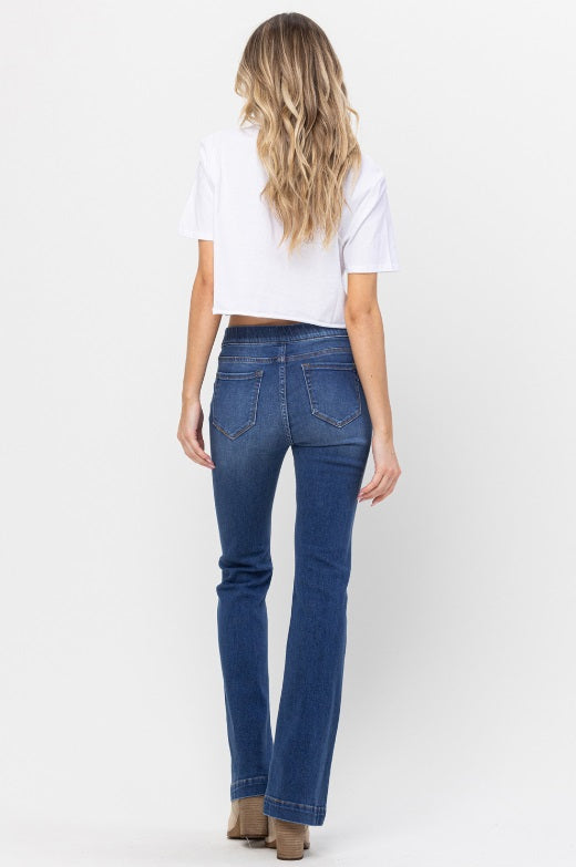 Dare To Flare Jeans - Delta Swanky Girl