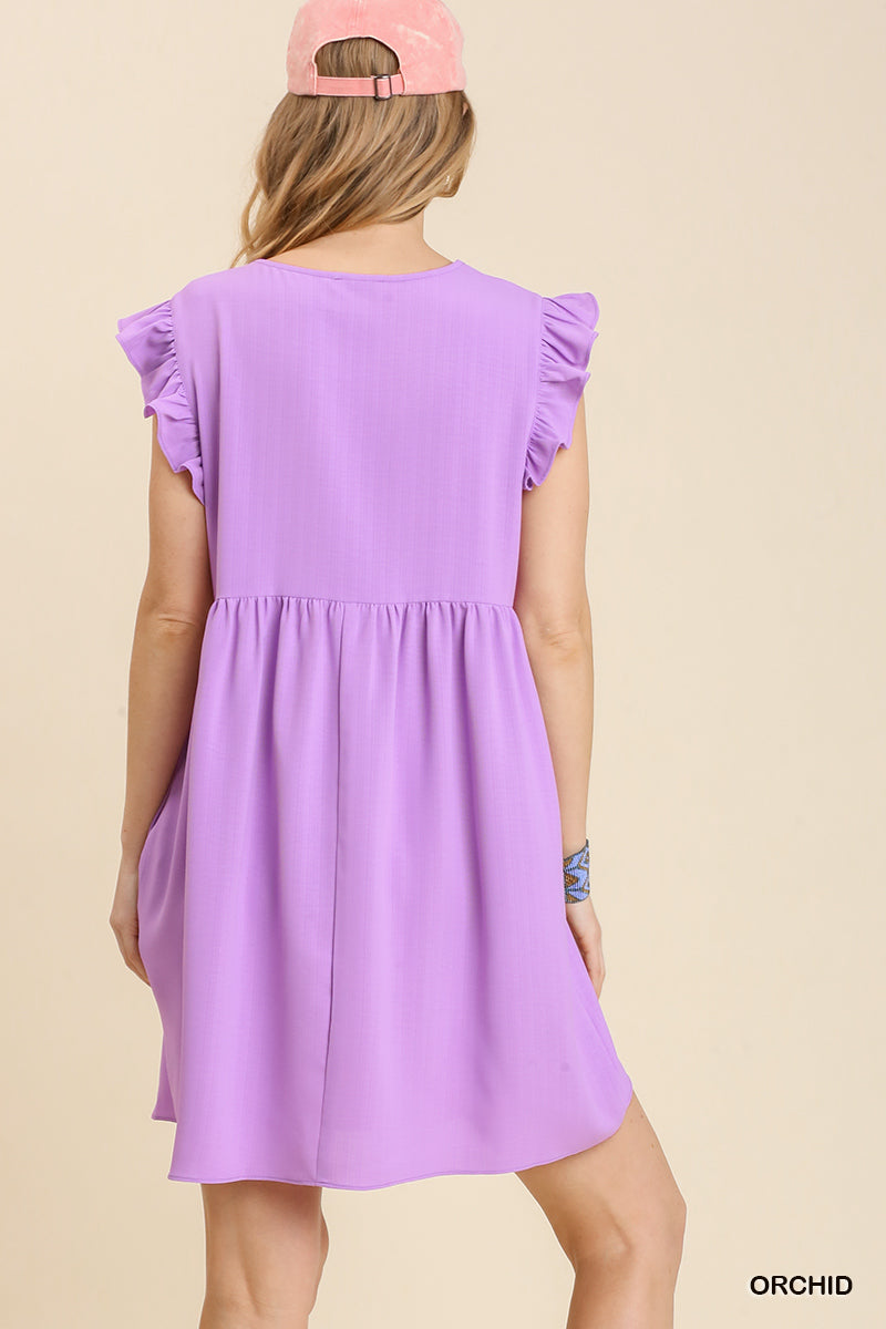 Living in London Dress (Orchid) - Delta Swanky Girl