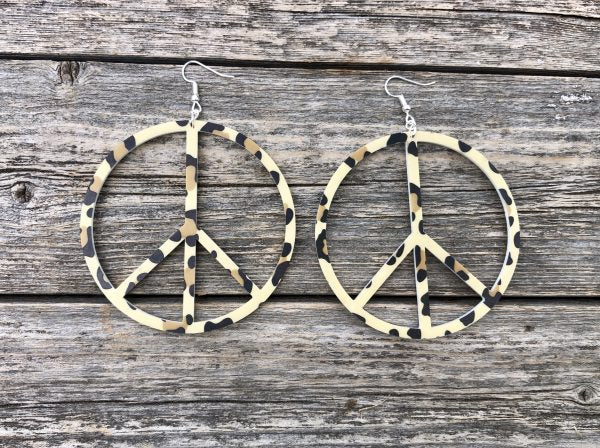 Bohemian Chic Earrings (Leopard) - Delta Swanky Girl