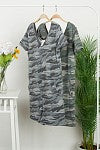 Dusty Camo Romper (Grey/Black) - Delta Swanky Girl