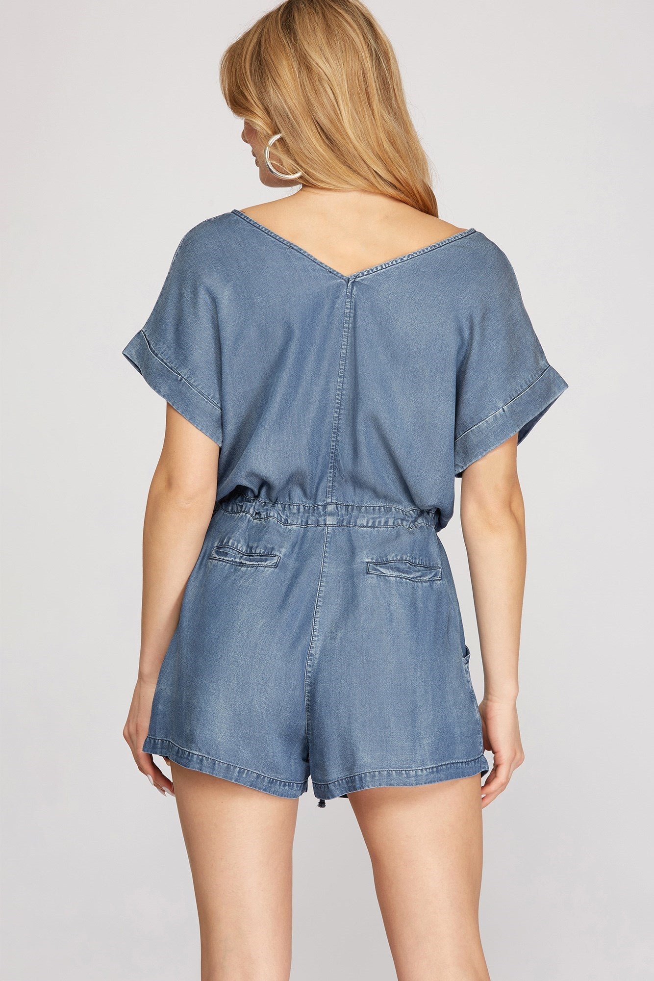 Under The Sun Romper - Delta Swanky Girl