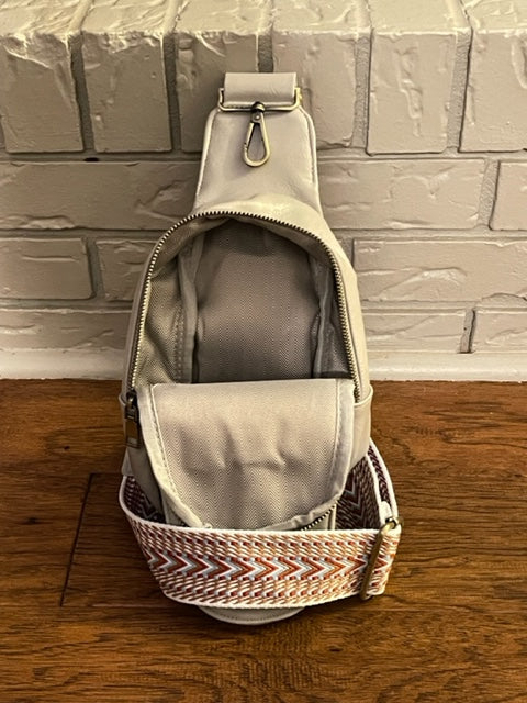 Boho Bum Bag - Cream - Delta Swanky Girl