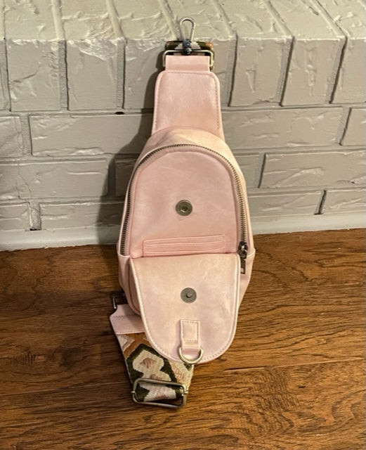 Boho Bum Bag - Pink - Delta Swanky Girl