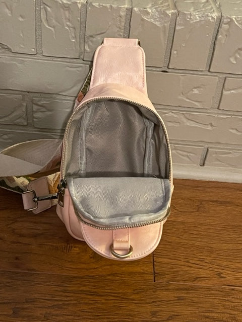 Boho Bum Bag - Pink - Delta Swanky Girl