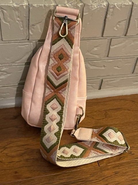 Boho Bum Bag - Pink - Delta Swanky Girl