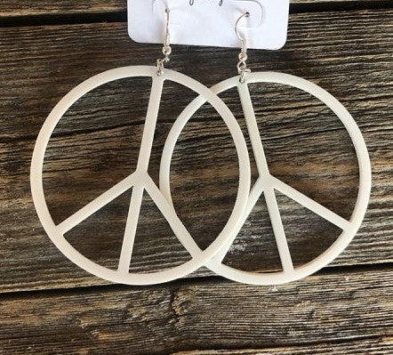 Bohemian Chic Earrings (White) - Delta Swanky Girl