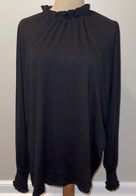 Today and Forever Top (Black) - Delta Swanky Girl