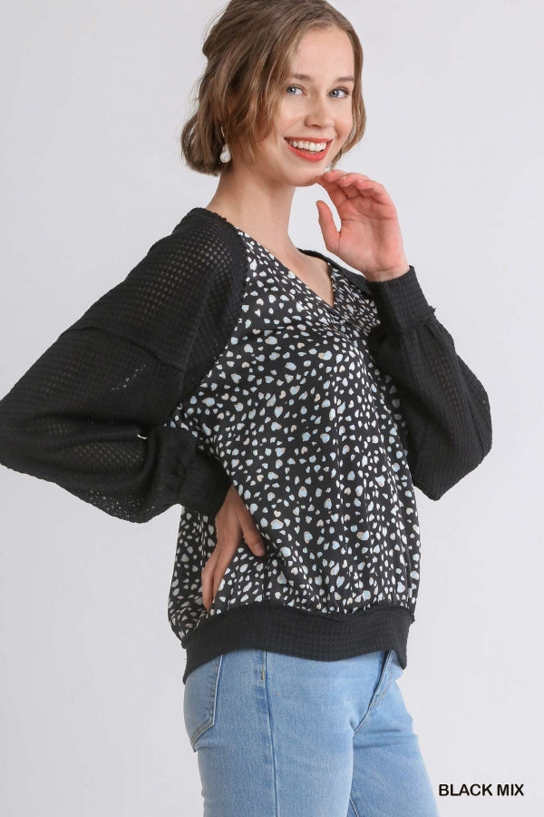 Perfect Beginnings Top (Black) - Delta Swanky Girl