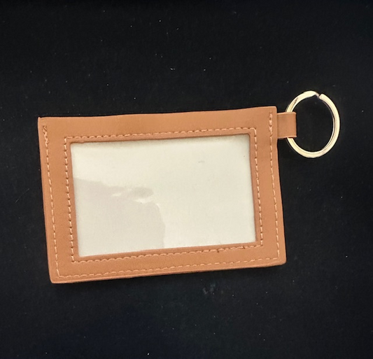 Bailey Hairon Credit Card Holder Keychain - Delta Swanky Girl