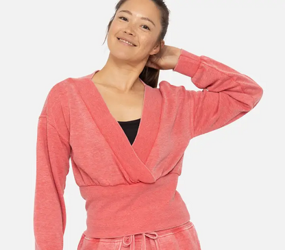 Off Duty Fleece Jogger Set - Red