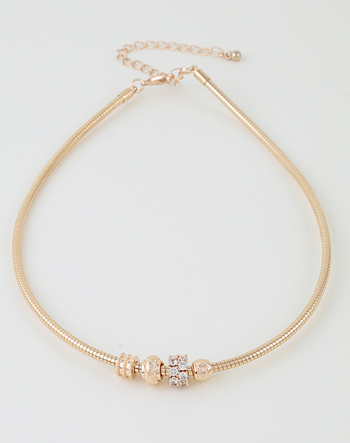 Loop Pendant Chain Necklace