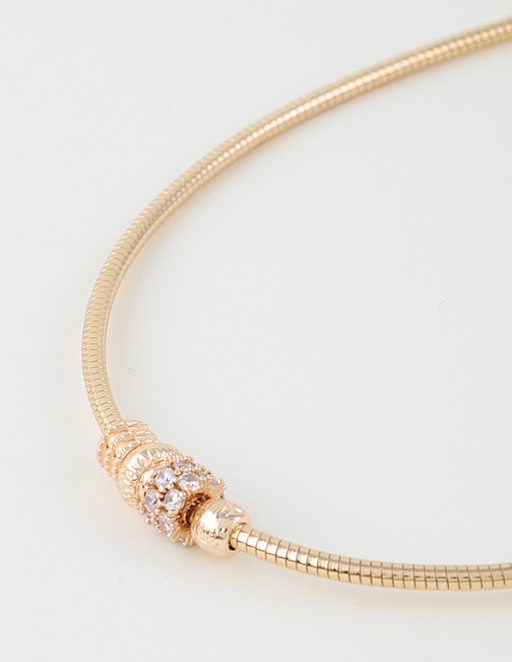 Loop Pendant Chain Necklace - Delta Swanky Girl