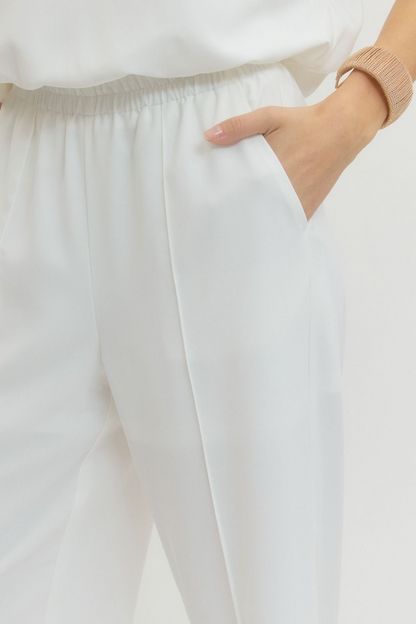 Venice Luxe Two Piece Set - White - Delta Swanky Girl