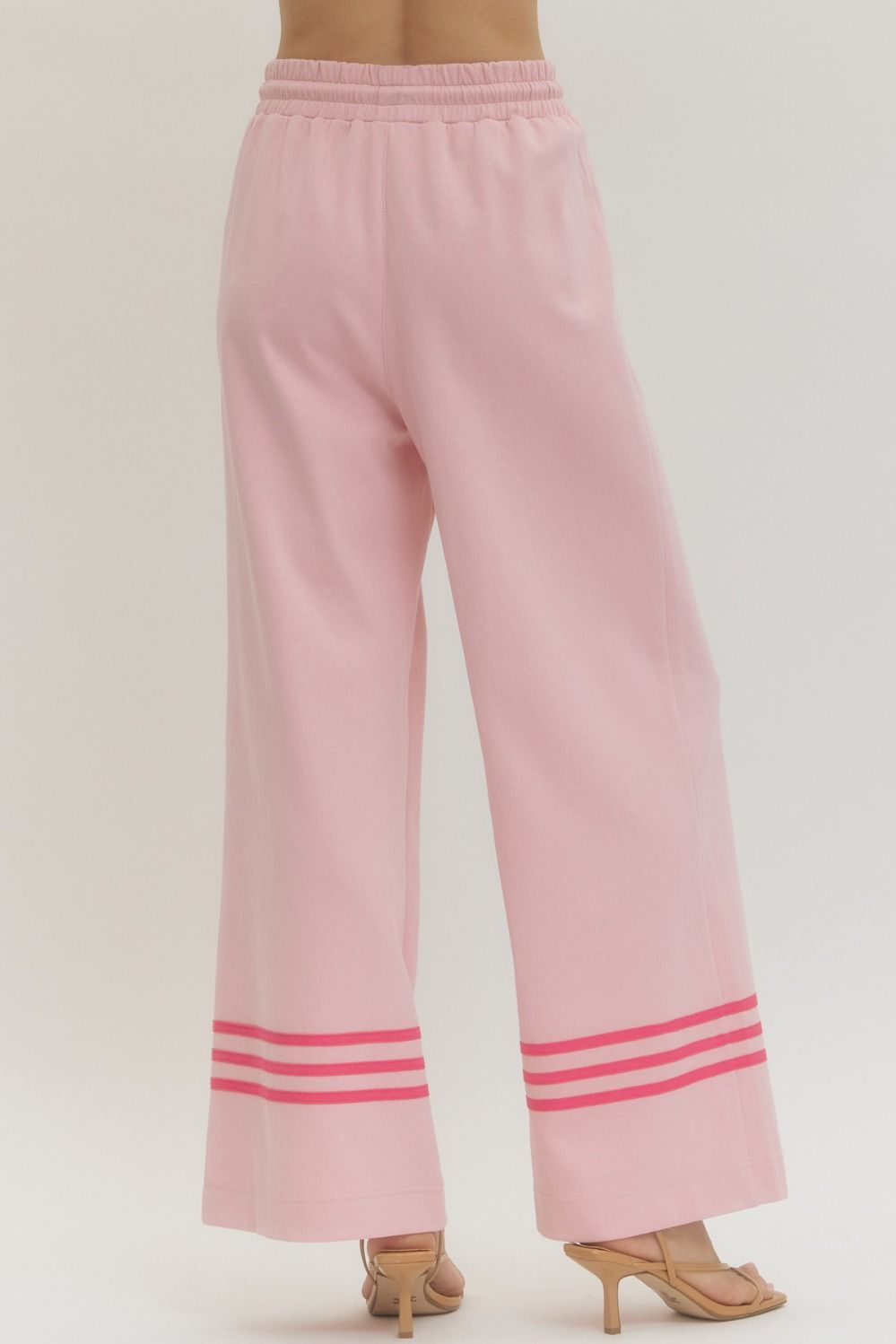 Change Of Heart Pant Set - Pink - Delta Swanky Girl