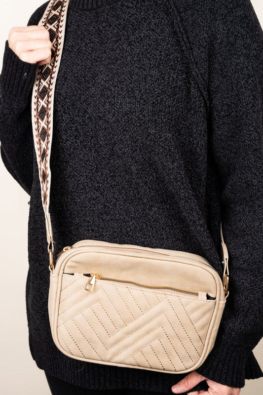 Willow Crossbody Bag - Taupe