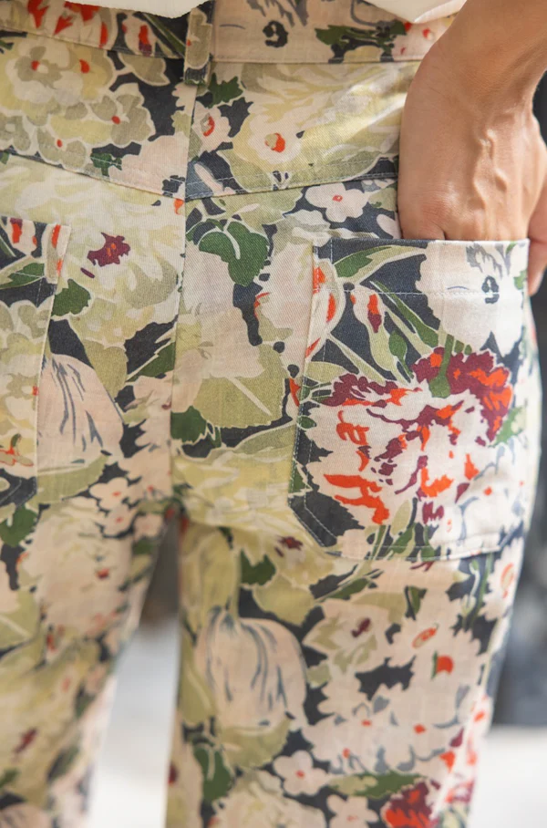 Cicely Floral Print Pants - Delta Swanky Girl