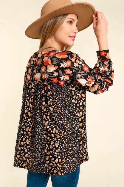 Curvy Falling For Fall Top