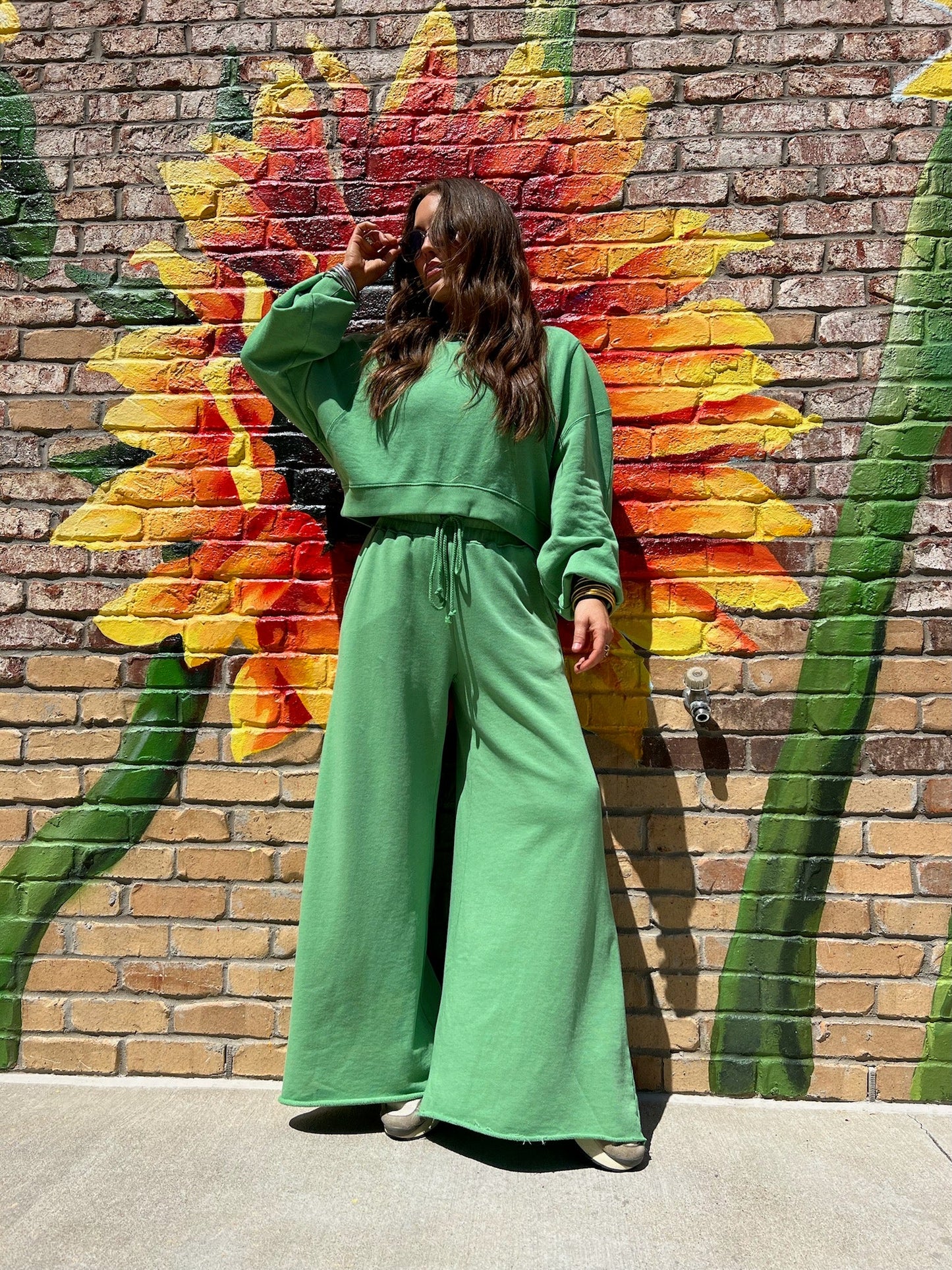 Santa Maria Pant Set - Field Green