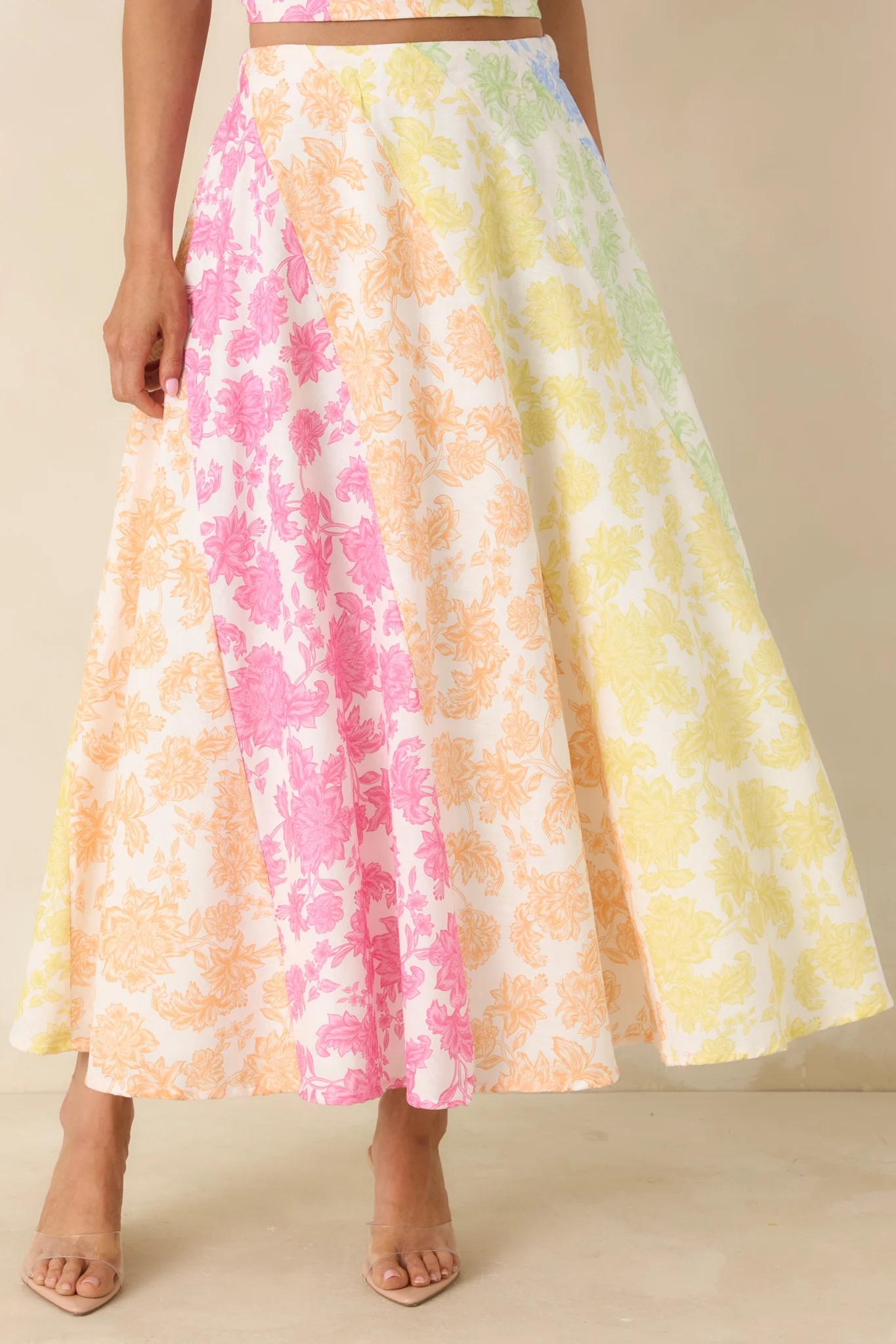 Lennon Garden Midi Skirt - Delta Swanky Girl