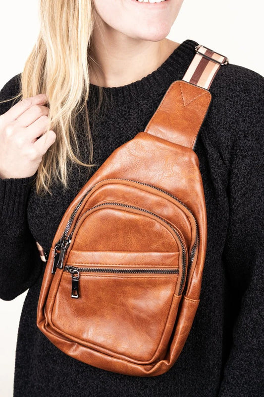 Austin Sling Bag - Brown