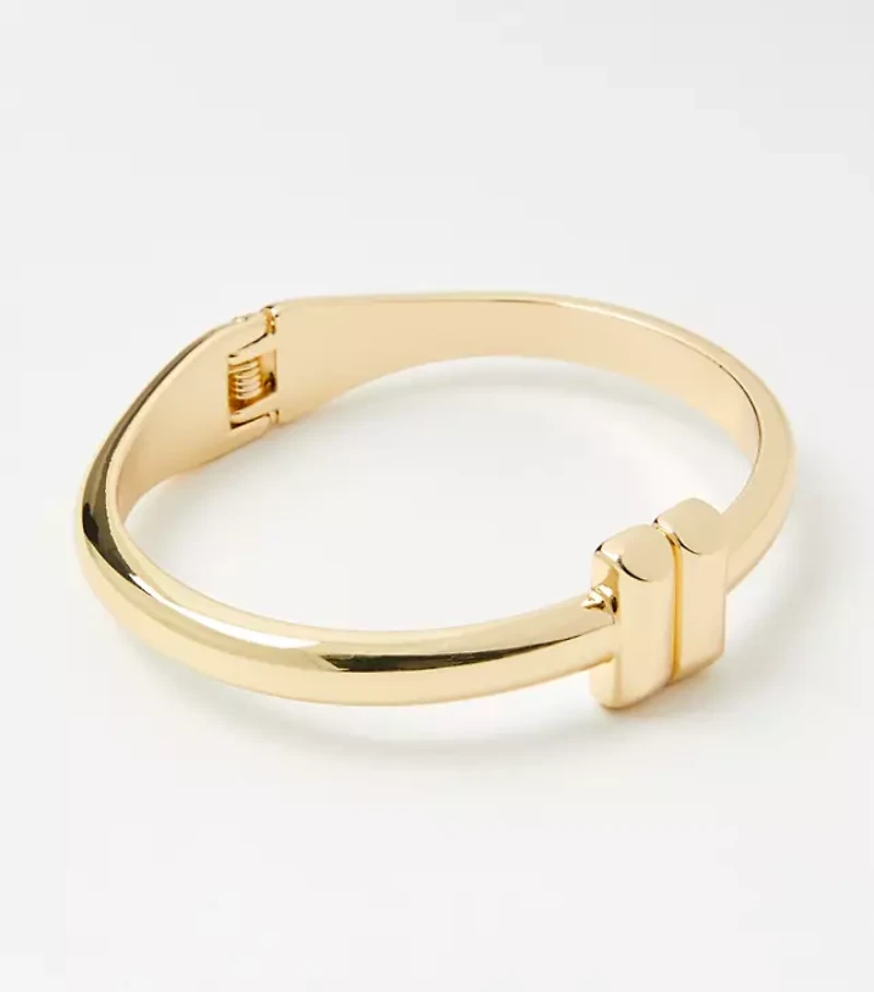Bar Hinge Bangle Bracelet - Delta Swanky Girl