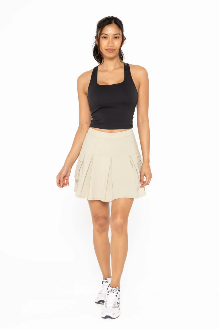 Venice Racerback Active Top - Black - Delta Swanky Girl
