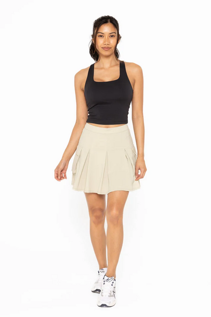 Venice Racerback Active Top - Black - Delta Swanky Girl