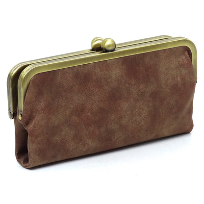 Kiss Lock Clutch Wallet