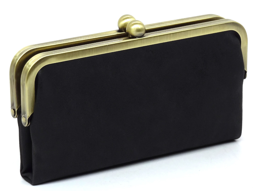Kiss Lock Clutch Wallet - Delta Swanky Girl