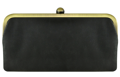 Kiss Lock Clutch Wallet - Delta Swanky Girl