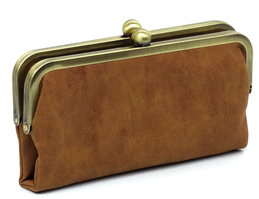 Kiss Lock Clutch Wallet - Delta Swanky Girl