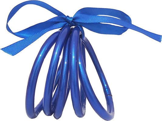 Game Day Jelly Bangle (Blue)