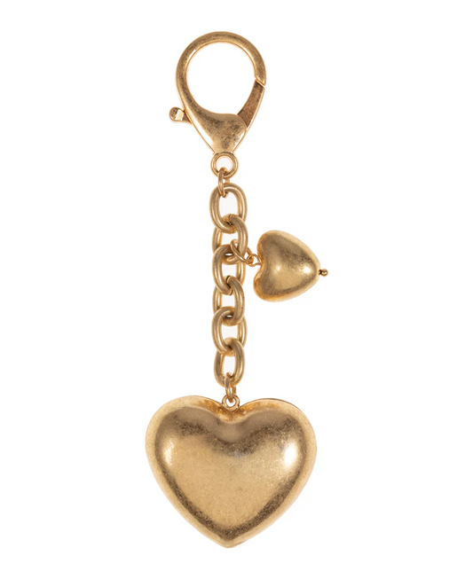 Puffy Heart Charm Cluster