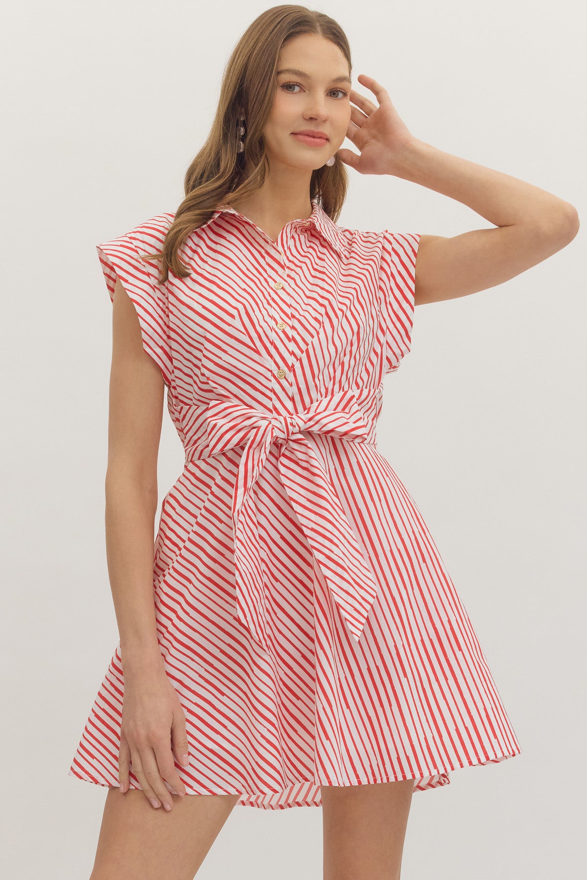 Salsa Brunch Striped Dress - Delta Swanky Girl