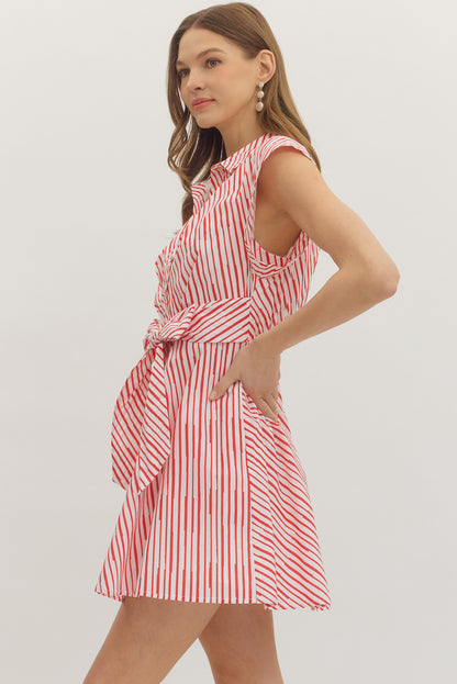 Salsa Brunch Striped Dress - Delta Swanky Girl