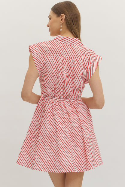 Salsa Brunch Striped Dress - Delta Swanky Girl