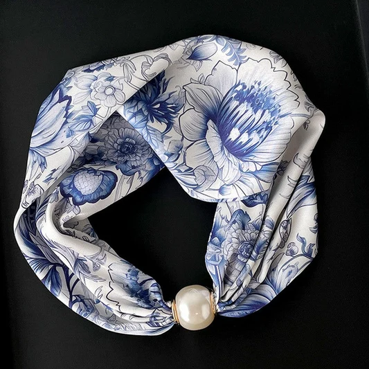 Pearl Scarf Necklace