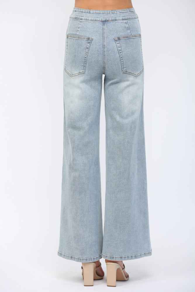 The Daylight Jeans | Light Wash High-Rise Wide Leg Jeans