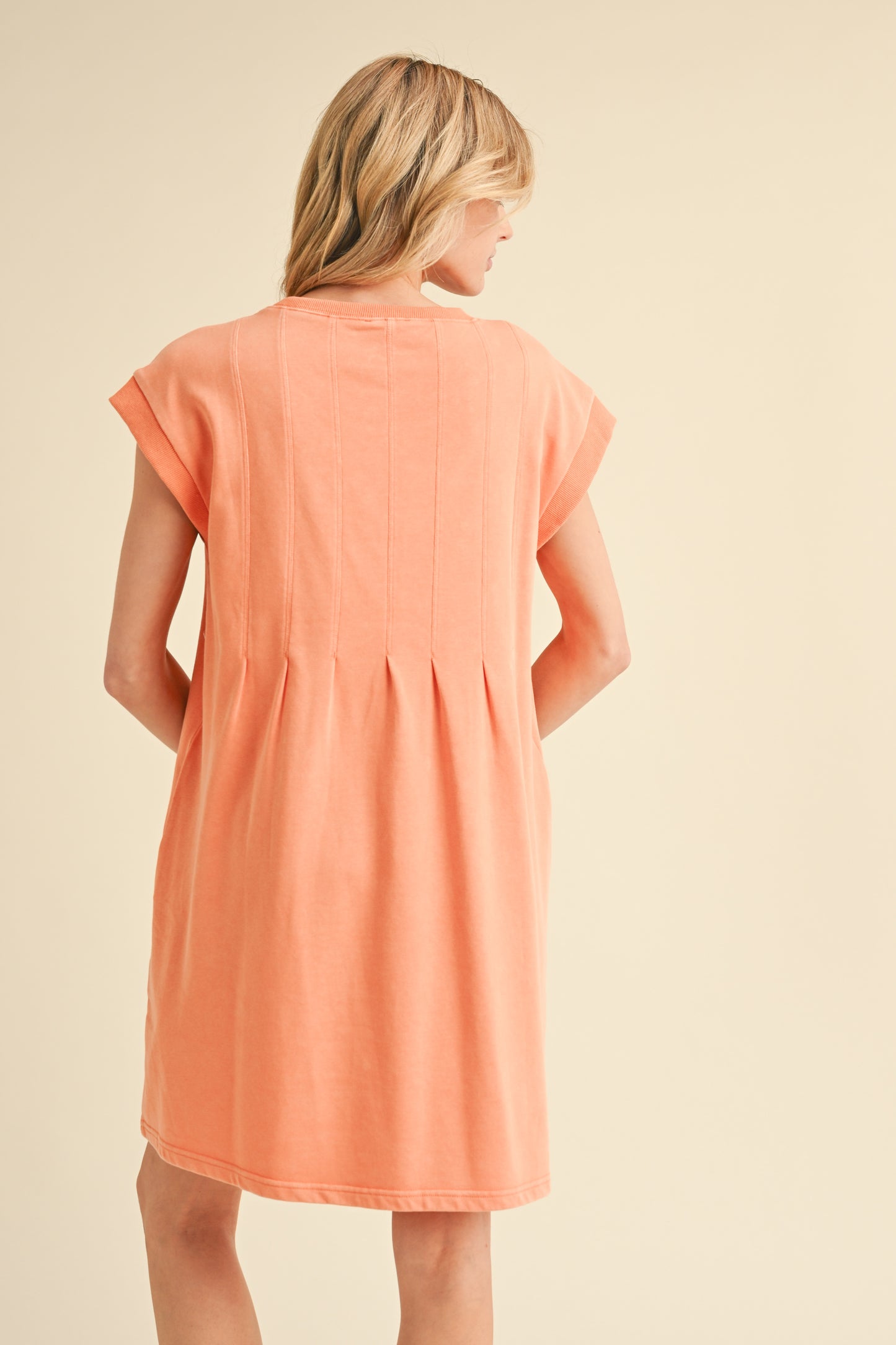 Sunshine Sweetheart Dress (Peach)