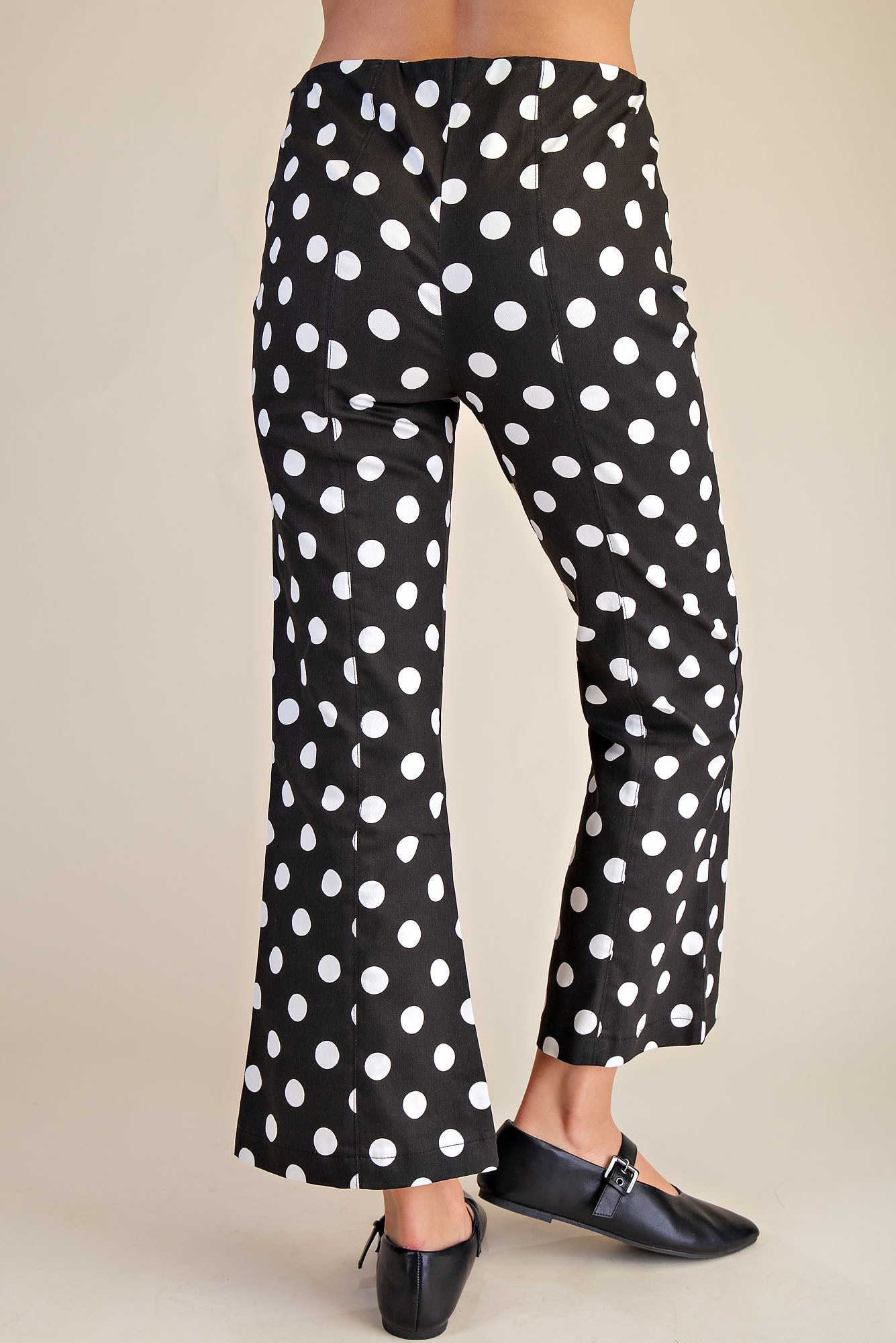 Spot On Chic Polka Dot Pants - Black - Delta Swanky Girl