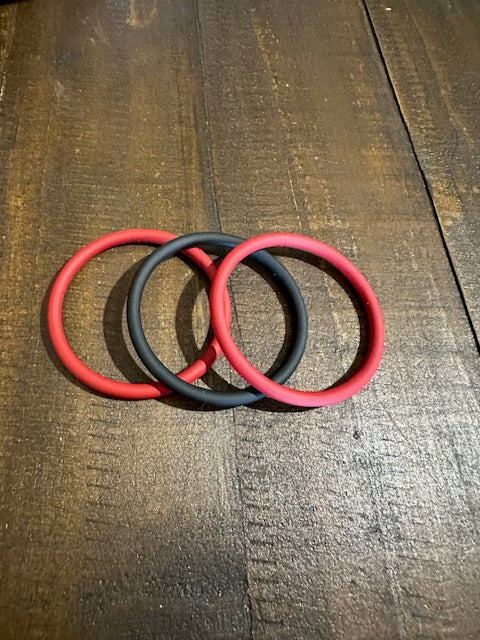 Game Day Bangle (Red & Black)